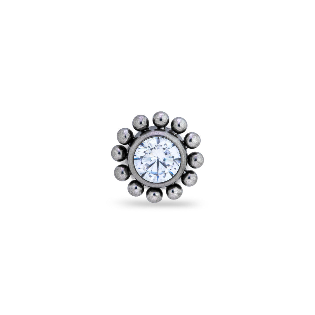 Sun Filigree Crystal Top