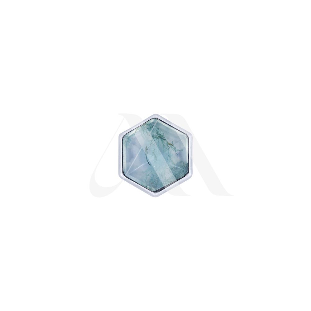 Top Piedra Natural Hexagonal