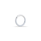 Front Crystal Clicker Ring