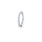 Side Crystal Clicker Ring