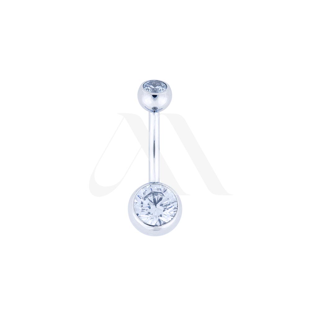 Navel básico con cristal