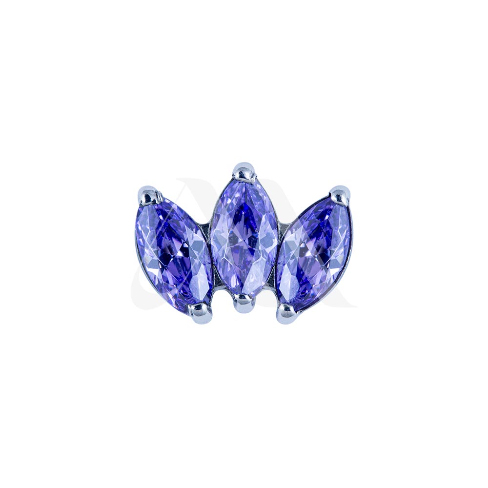 Top Marquise – 3 Crystals