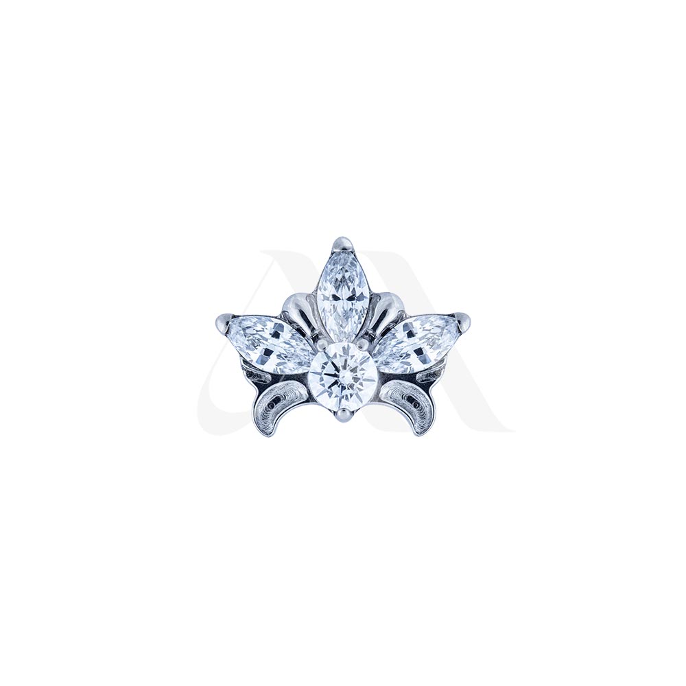 Crown Cluster Crystal Top