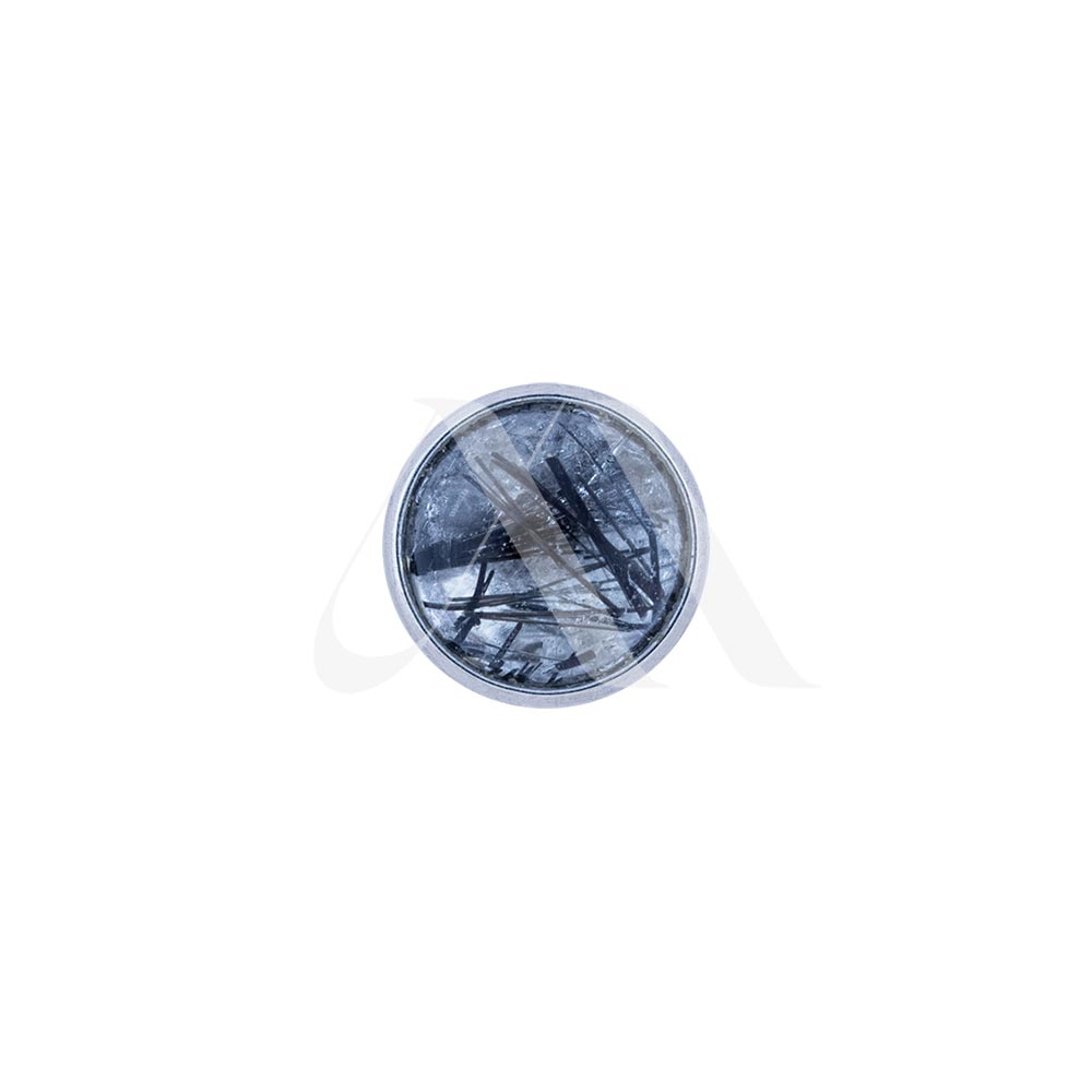 Natural Stone Cabochon Top – 16G