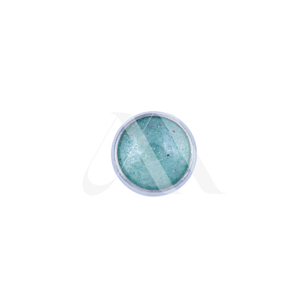 Synthetic Stone Cabochon Top