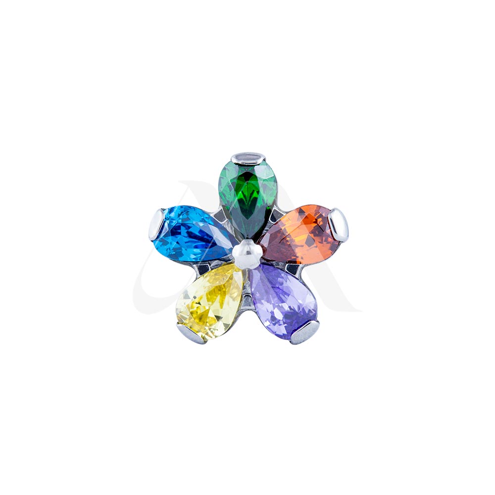 Round 5-Petal Flower Top