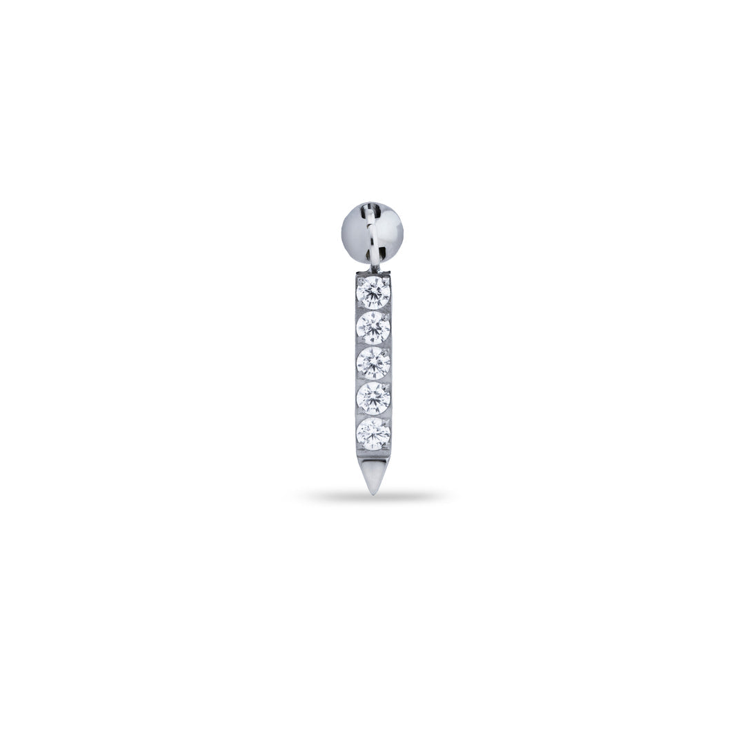 Dangling Crystal Bar Top