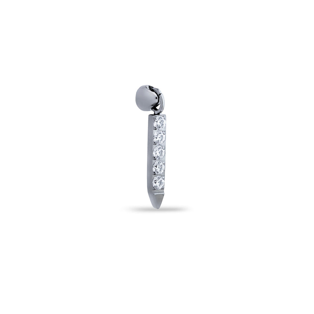 Dangling Crystal Bar Top
