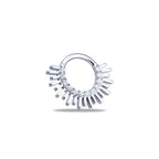 Inti Clicker Ring with Crystals – 16G