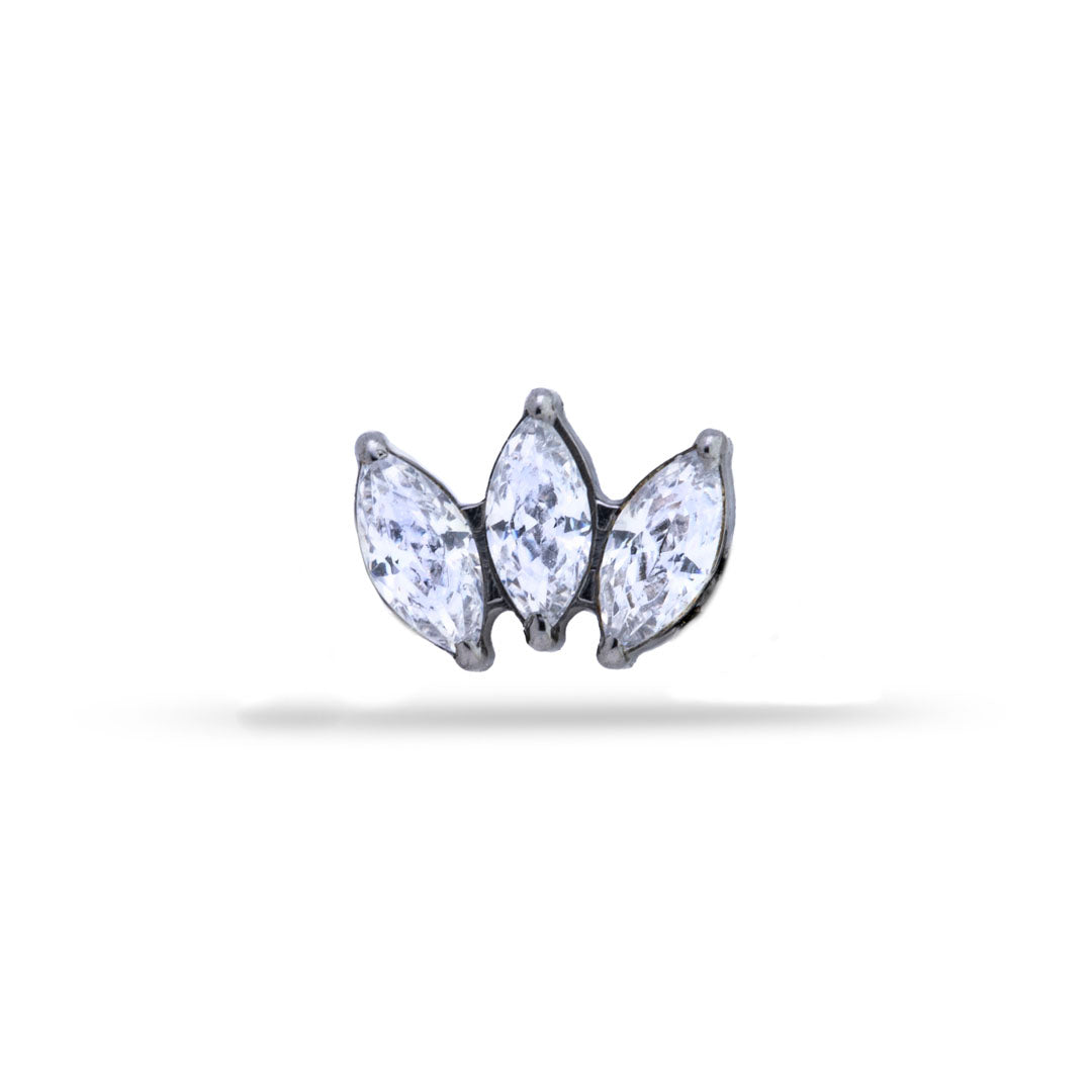 Top Marquise – 3 Crystals